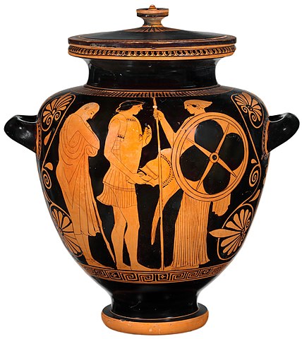 Ceramica griega de figuras rojas