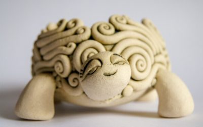 Escultura cerâmica